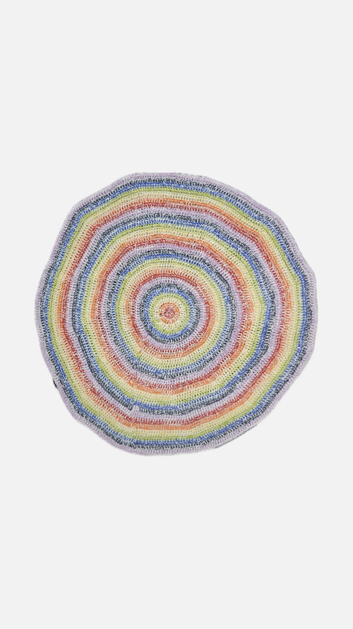 ROUND RAINBOW RUG