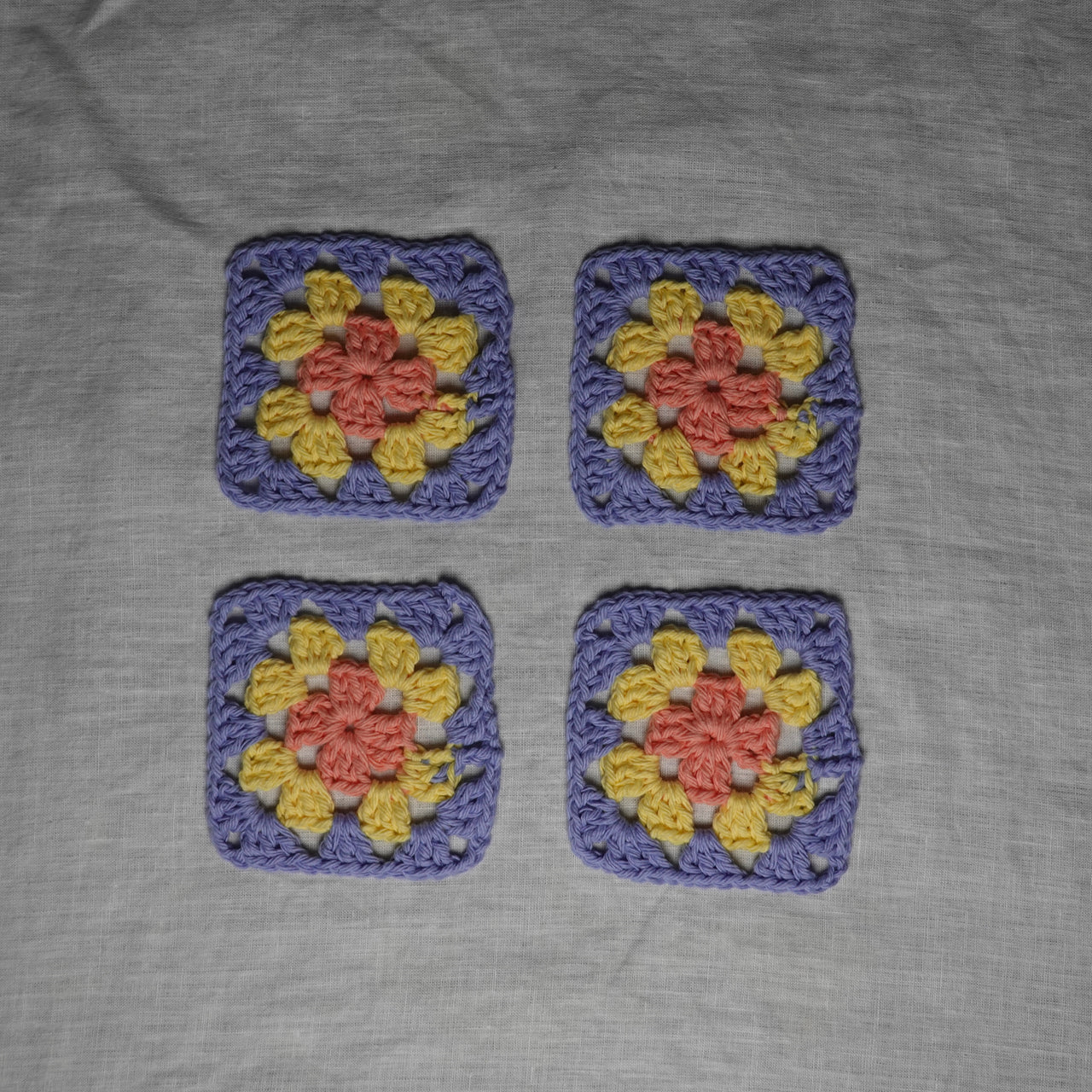 Coaster Set (Purple Sun)